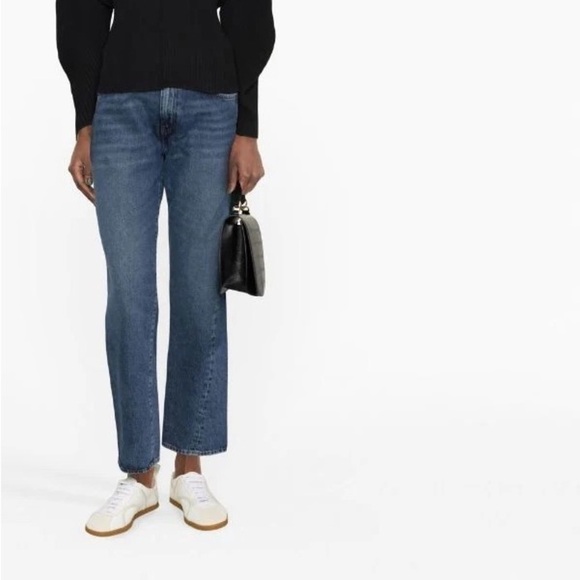 Vince Twisted Seam Relaxed Straight Leg Jeans - Picture 14 of 14